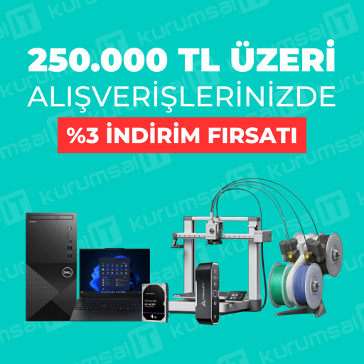 250.000 TL ve Üzeri Alışverişlerde Ekstra %3 İndir